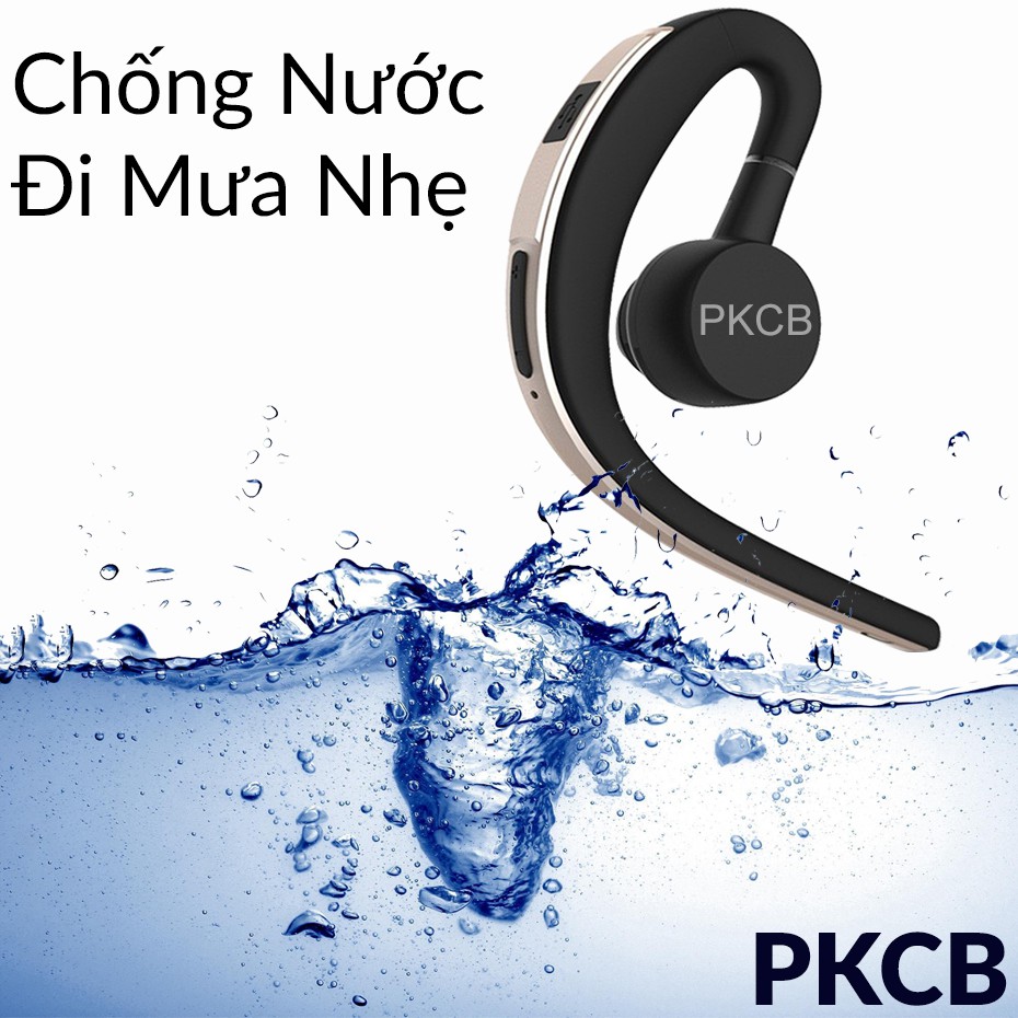 Tai Nghe bluetooth 5.0 Cao Cấp PKCB133 tai nghe nhét tai pin trâu 9 giờ có thể xoay nghe 2 tai tai nghe không dây kèm mi