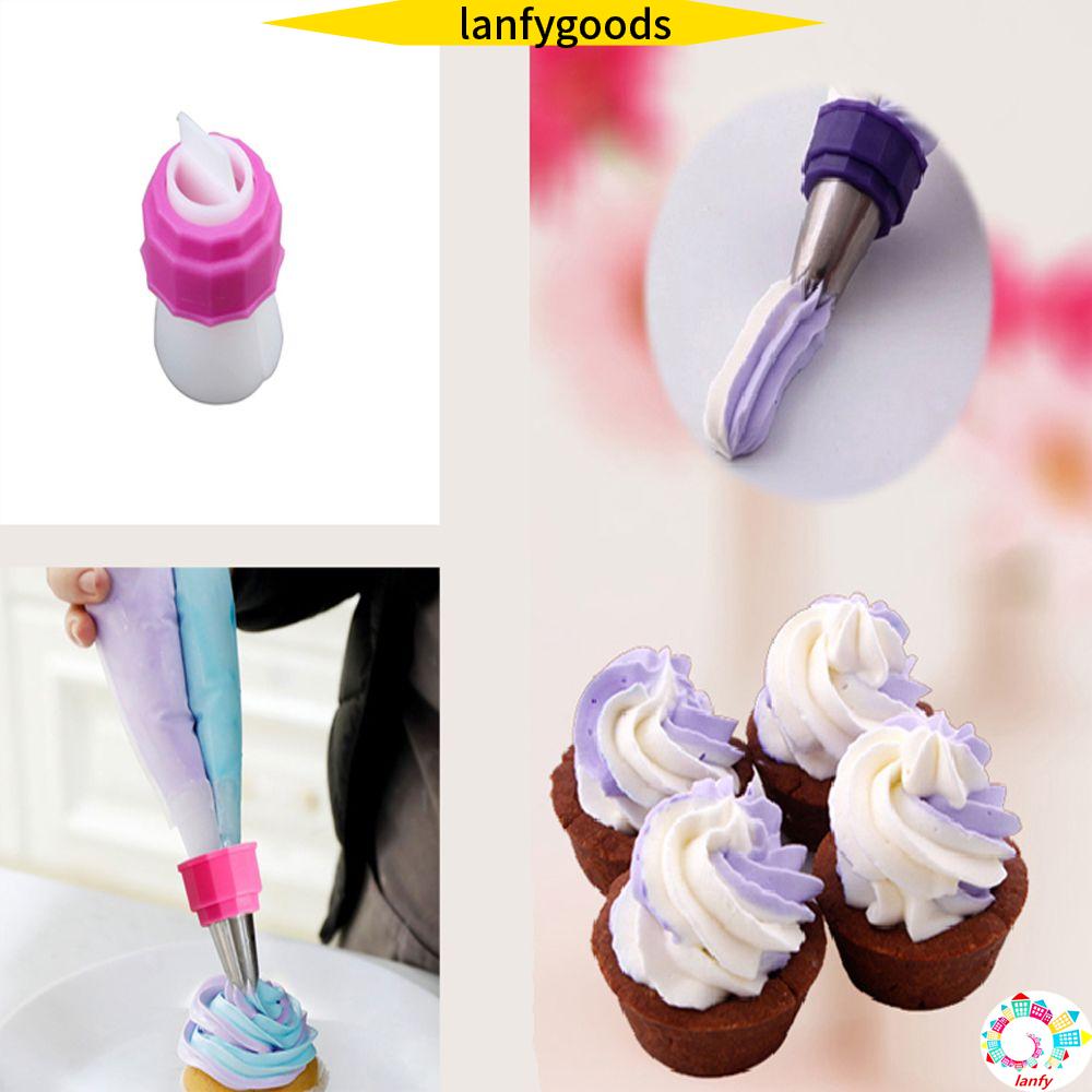 1 / 3 / 5 Vòi Phun Kem Trang Trí Bánh