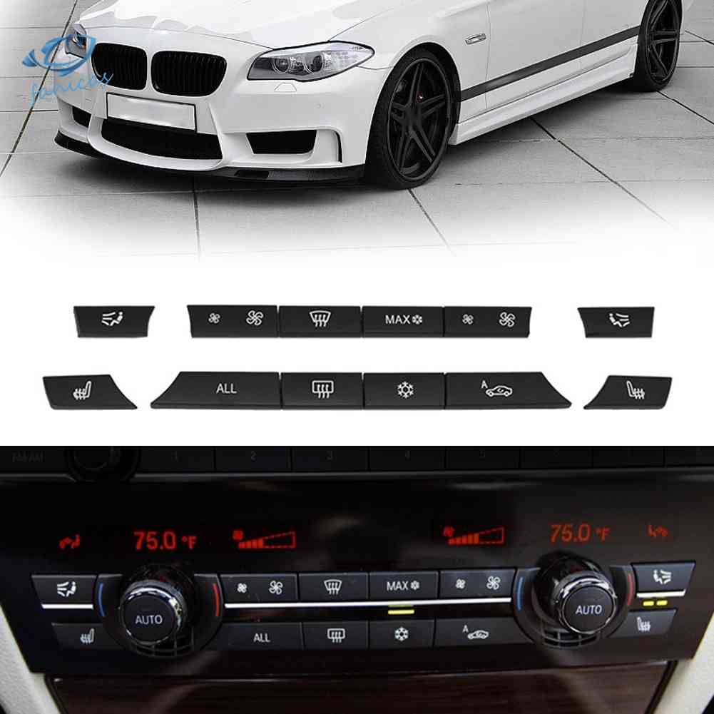 Set 12 Nút Công Tắc Ấm Áp Cho BMW F07 GT / F10 / F11 F01 / F02