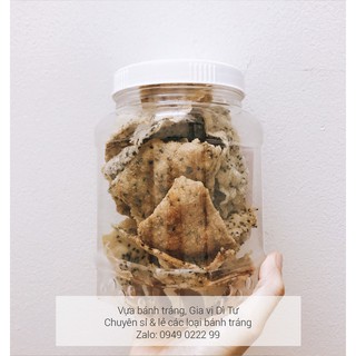 Bánh mè đen cốt dừa chiên loại 1 200 gram