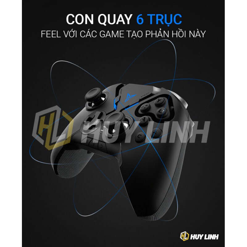 [Mã 273ELHA100K0 hoàn 7% đơn 500K] Flydigi Apex 2 hỗ trợ đa nền tảng Tay cầm chơi game không dây - Phiên bản 2021