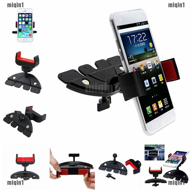 Giá đỡ điện thoại đặt ở khe CD quay 360 độ cho iPhone Samsung , GPS | BigBuy360 - bigbuy360.vn