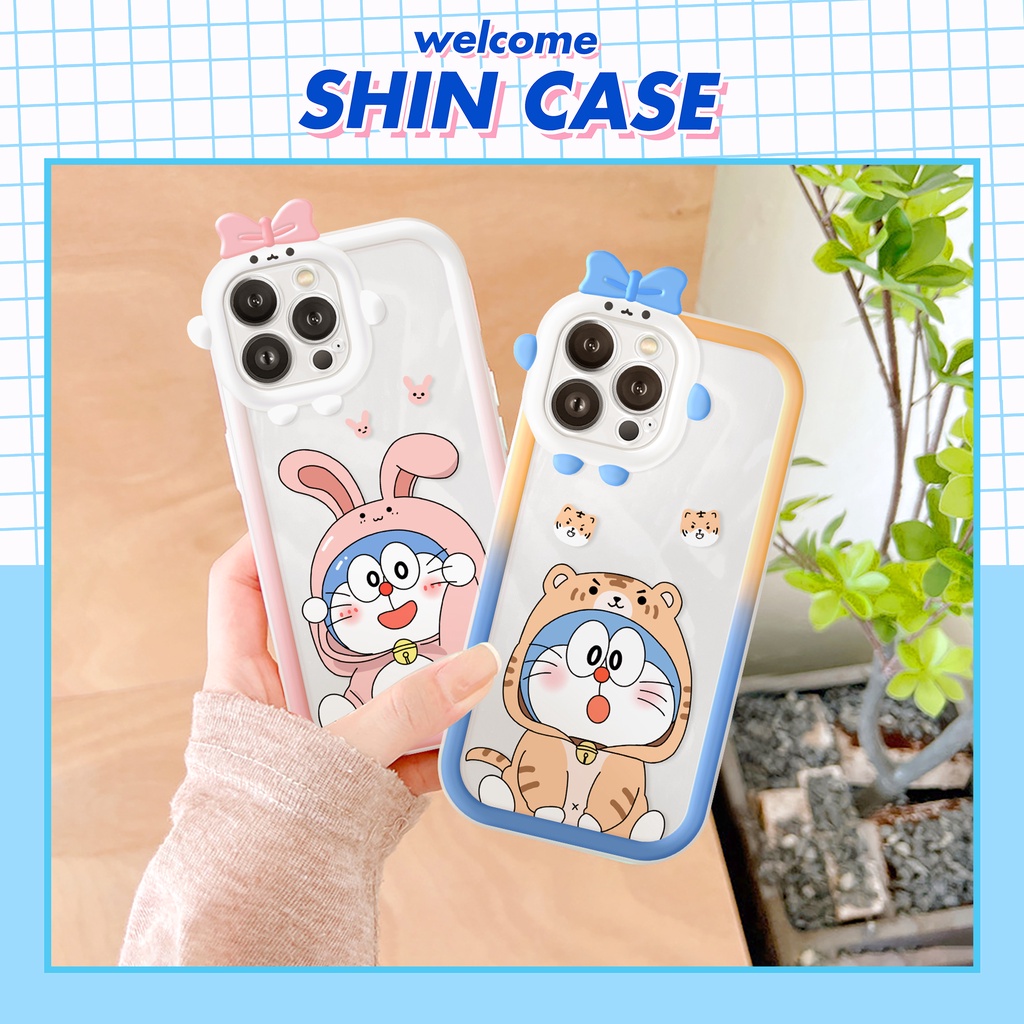 Ốp lưng iphone camera nơ gấu Dorebaby 6/6plus/6s/6splus/7/7plus/8/8plus/x/xs/11/12/13/14/pro/max/promax/plus/shin/case