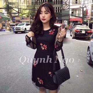 Đầm hoa zara xuất sale