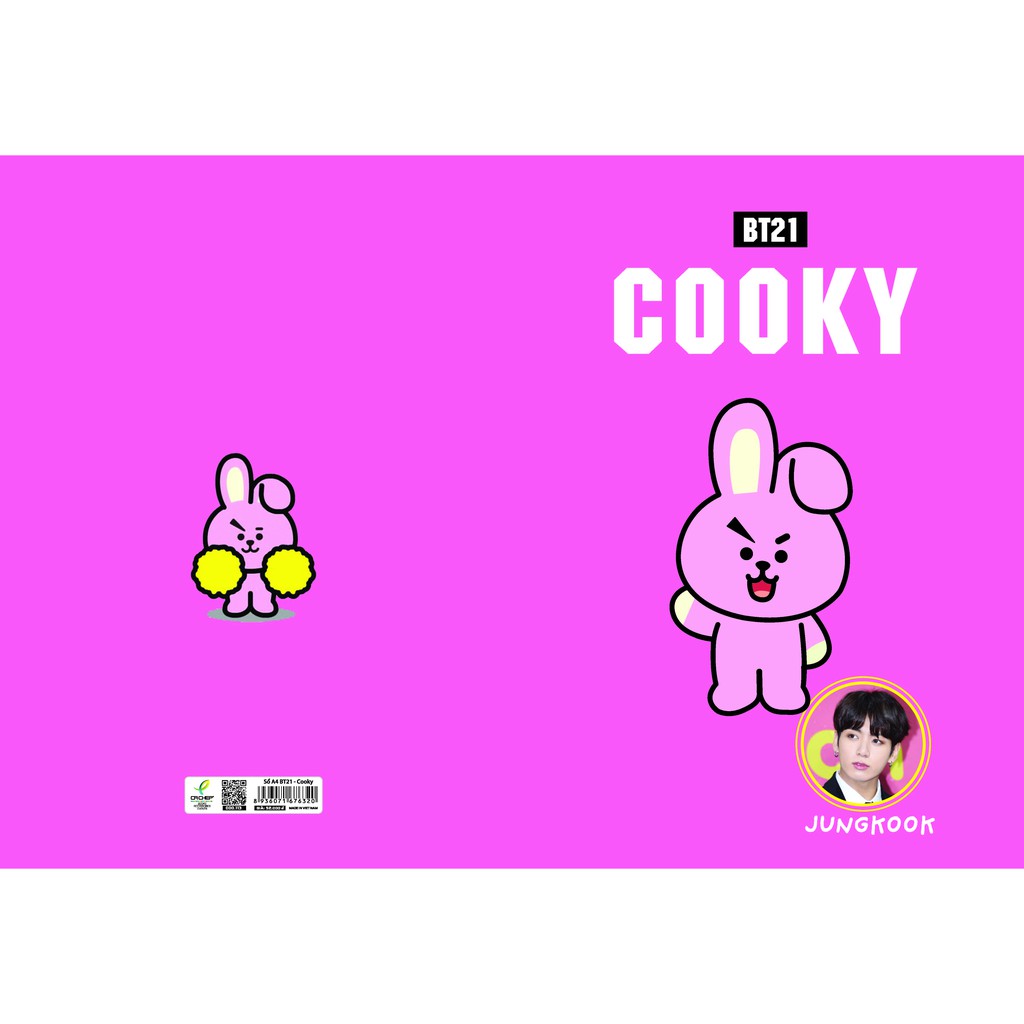 Sổ nhỏ BTS - Cooky BT21 (CACHEP)