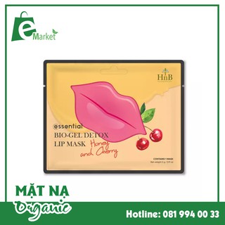 Mặt nạ dưỡng môi HnB Essential Bio-Gel Detox Lip Mask