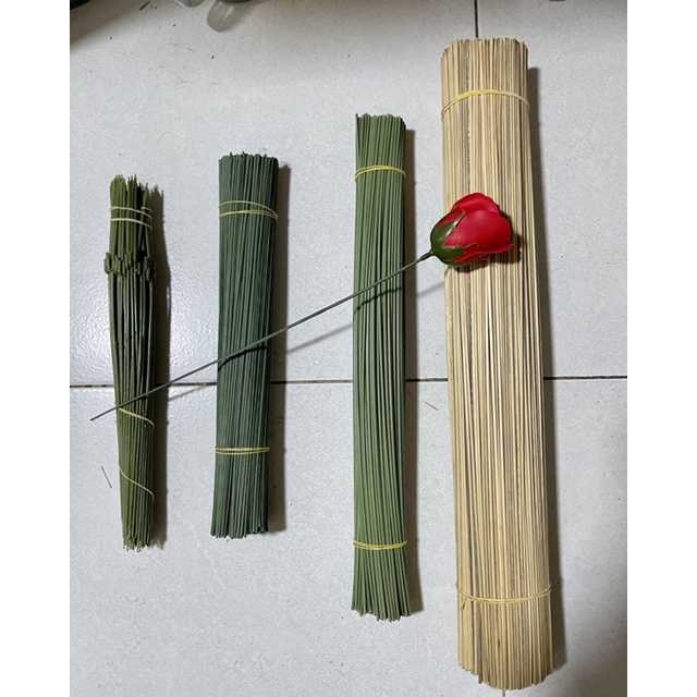 1kg kẽm tròn dùng để làm cành hoa sáp,hoa lụa...
