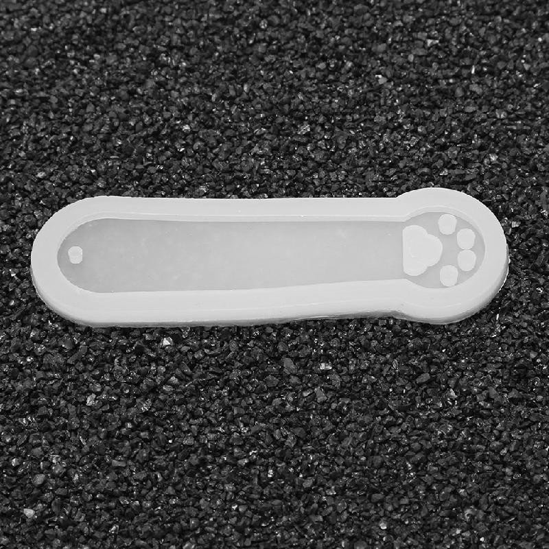 Khuôn Silicone Làm Đánh Dấu Sách Hình Chân Mèo