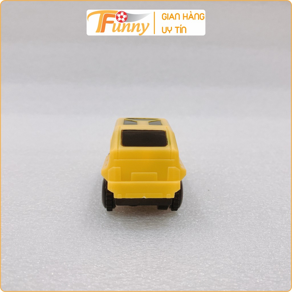 Xe Ô Tô Chạy Đường Ray T Funny, Nhựa ABS Cao Cấp, Cỡ 3 x 8cm