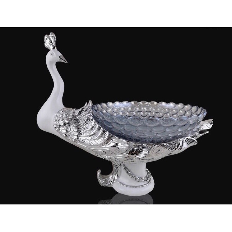 Chim công cắm hoa, đựng hoa quả 3 mẫu Decor cực xinh