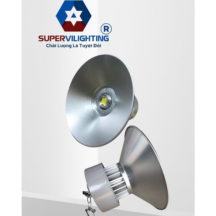 Đèn nhà Xưởng HIGHBAY, SuperVilighting, MS HIGH-SPRO, CRI&gt;90, RA&gt;80, Bảo hành 24 tháng