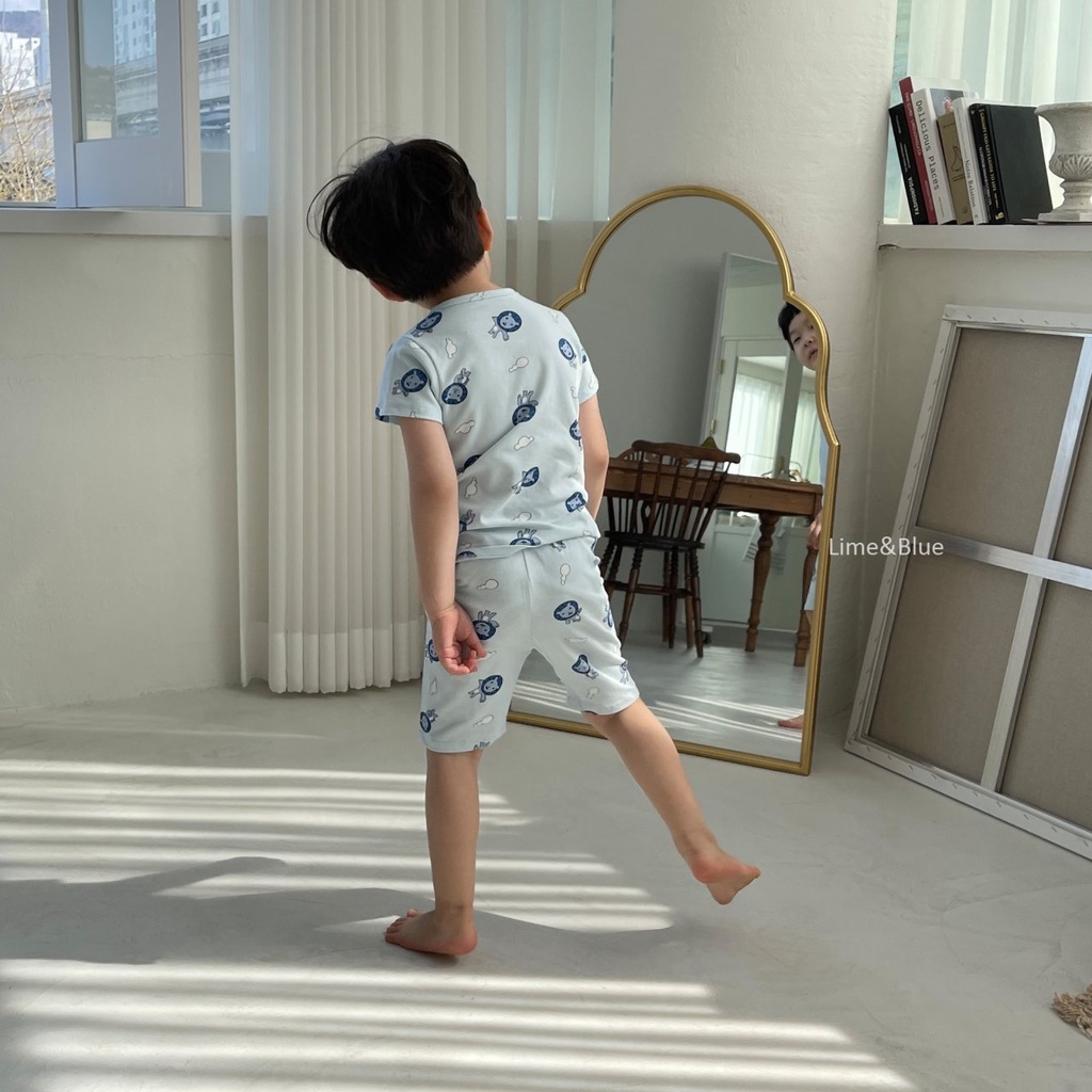 Lime&Blue Bộ đồ Animal cho bé trai , bé gái