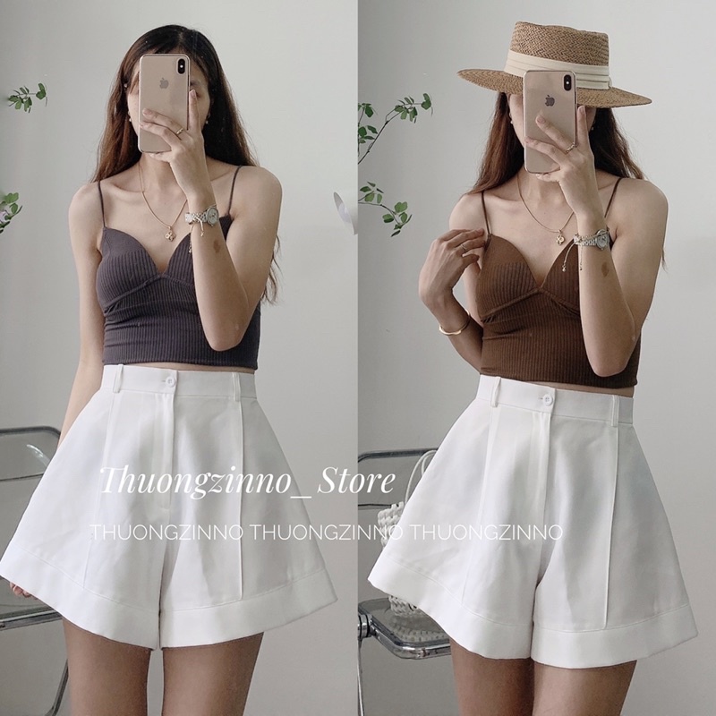 [Ảnh thật/Video] Áo bra đan dây - áo bra tập - bra viền ren