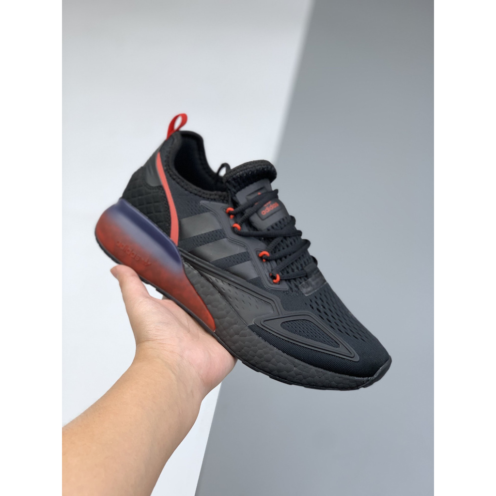 100% New Adidas Originals ZX 2K Boost cushioning leisure running shoes FZ4641 39-45 | Ready Stock
