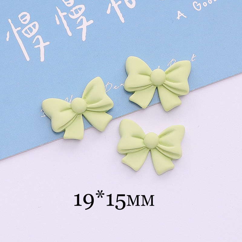 Set 10 Phụ Kiện Trang Trí Điện Thoại Hình Nơ Dễ Thương Diy
