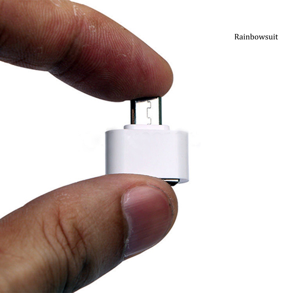 Set 2 Đầu Chuyển Đổi Micro USB Sang USB 2.0 OTG Cho Điện Thoại Android Tablet