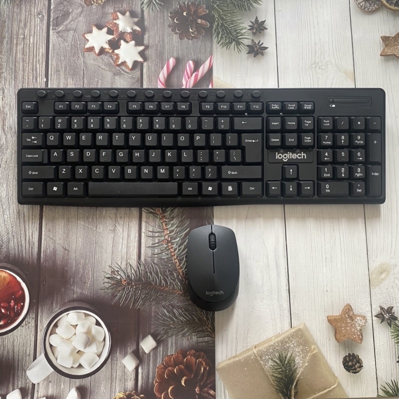 Bộ Bàn Phím Logitech MK290- Thiết Kế Tinh Tế - BH 12 tháng - Hàng Công Ty