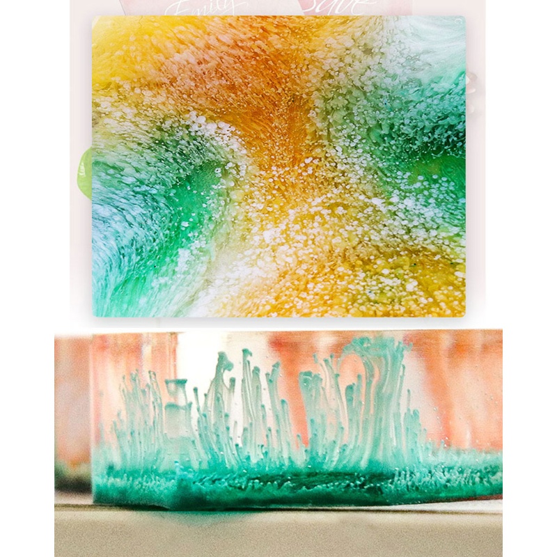 Bột màu 24 màu sắc sống động cồn có nồng độ cao nhuộm màu đồ nhựa resin/epoxy trang trí tuyệt vời