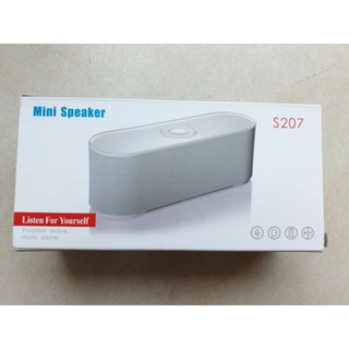 [RẺ BẤT NGỜ] Loa Bluetooth Speaker S207