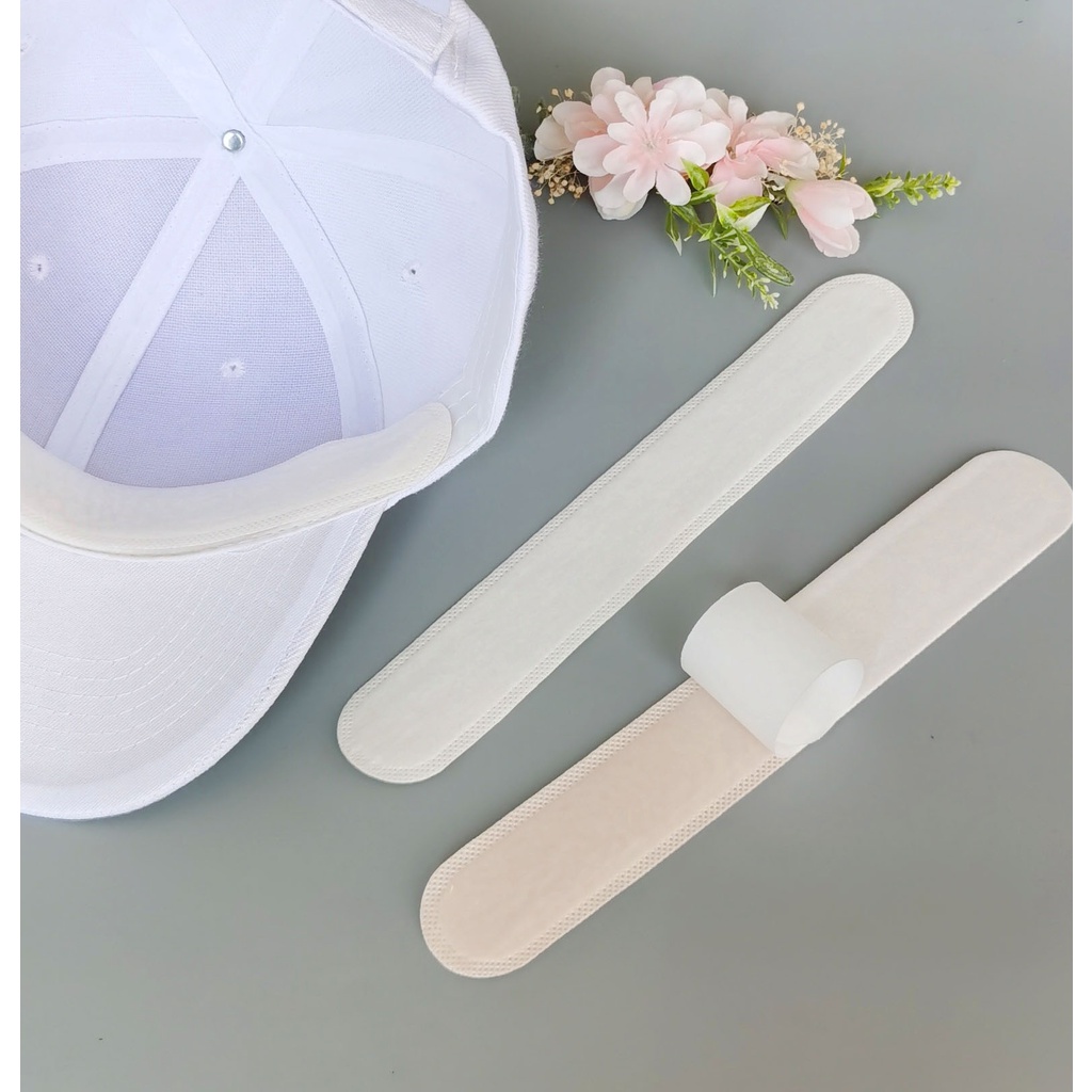 Thanh lý Miếng dán , miếng đệm lót thấm mồ hôi vành mũ, nón tiện lợi mang theo-1 set 5 miếng