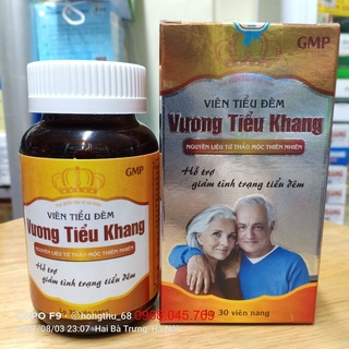 Viên tiểu đêm vương tiểu khang - giúp giảm tiểu đêm, cả đêm ngon giấc lọ 30 viên nang