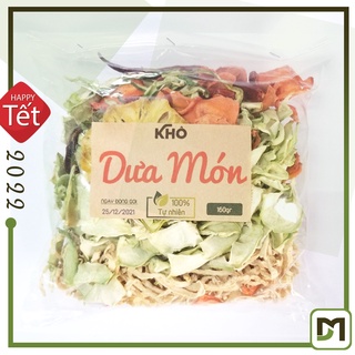 Dưa Món Khô gói 160gr đủ các vị làm món dưa món ngày Tết