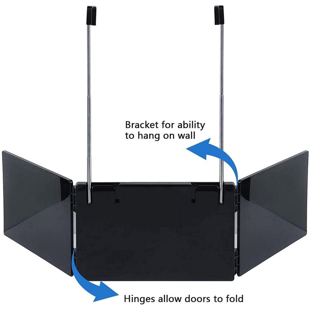 SOFTNESS Gương Gấp 3 Chiều Xoay 360 Độ Tạo Kiểu Tóc DIY Dành Cho Nhà Tắm° Gương Cắt Tóc Chuyên Dụng Cho Thợ Làm Tóc