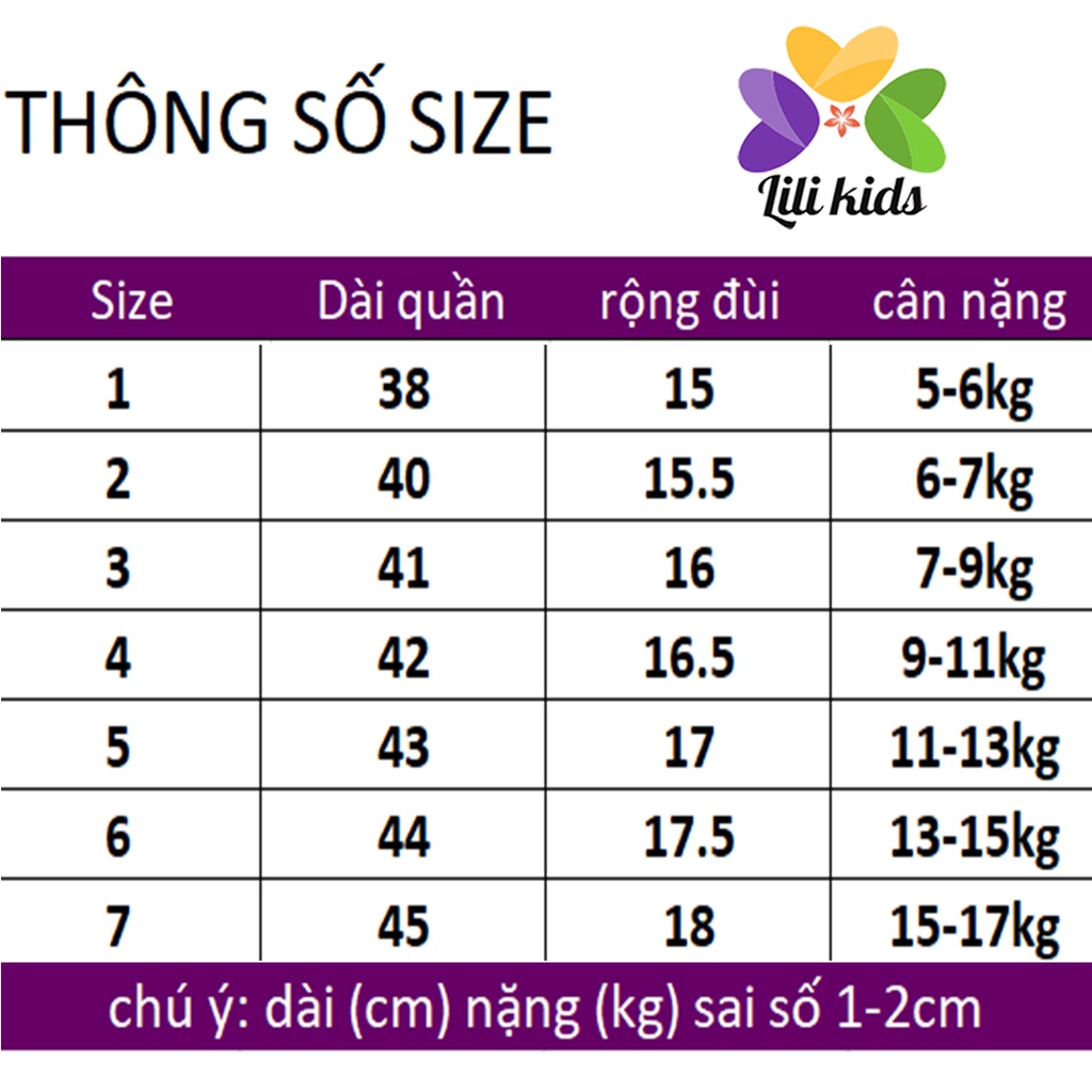 Quần Dài,Quần Chục Cotton Bo Gấu Cạp Thường Họa Tiết Nhỏ Xinh Cho Bé Trai Bé Gái LYBABY