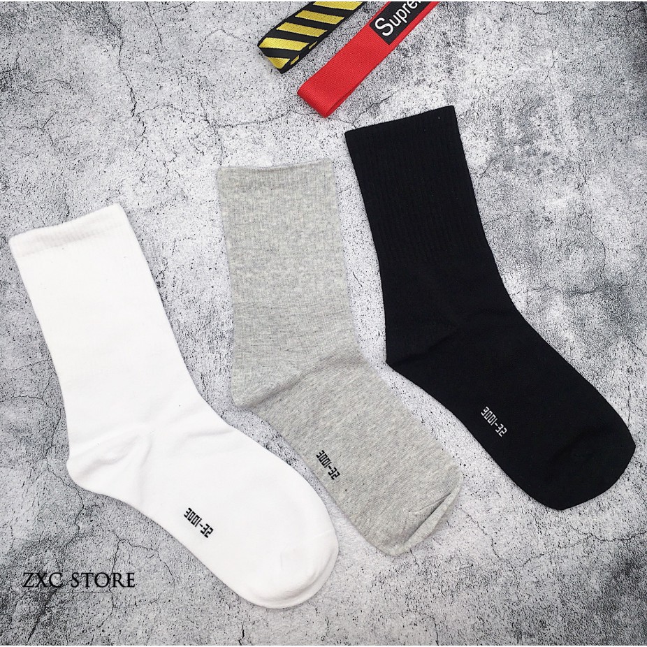 Vớ Tất Nam - OFF White & Unisex - [Ảnh Tự Chụp]