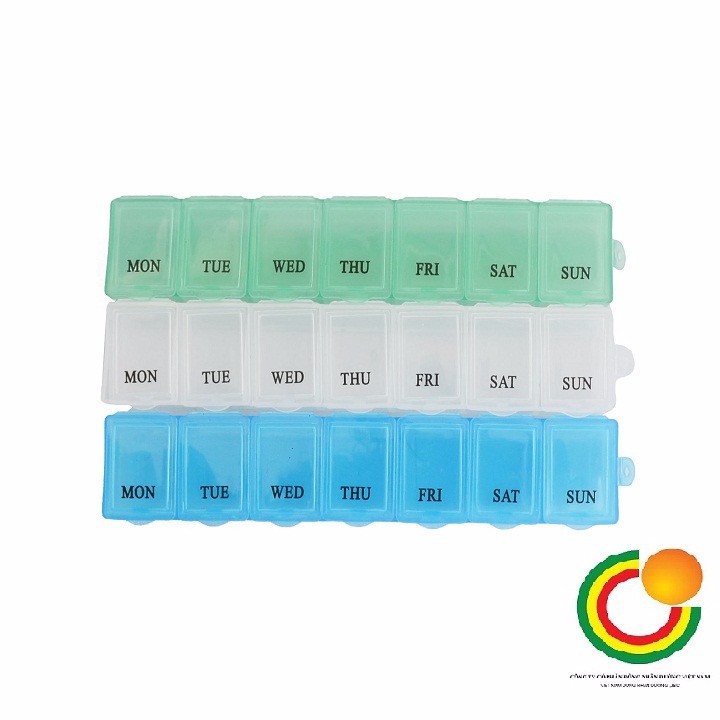 Hộp chia thuốc 7 ngày bé