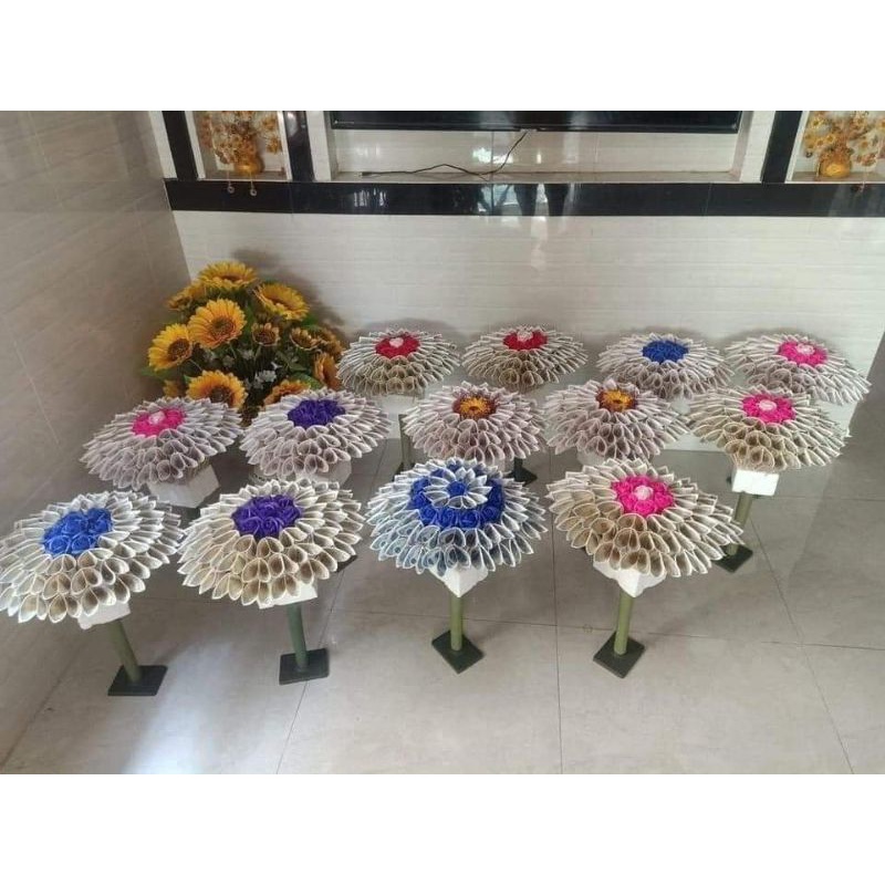 CỐT NHỰA DÙNG BÓ HOA TƯƠI HOA SÁP .TIỆN DỤNG THÁO RÁP DỄ DÀNG