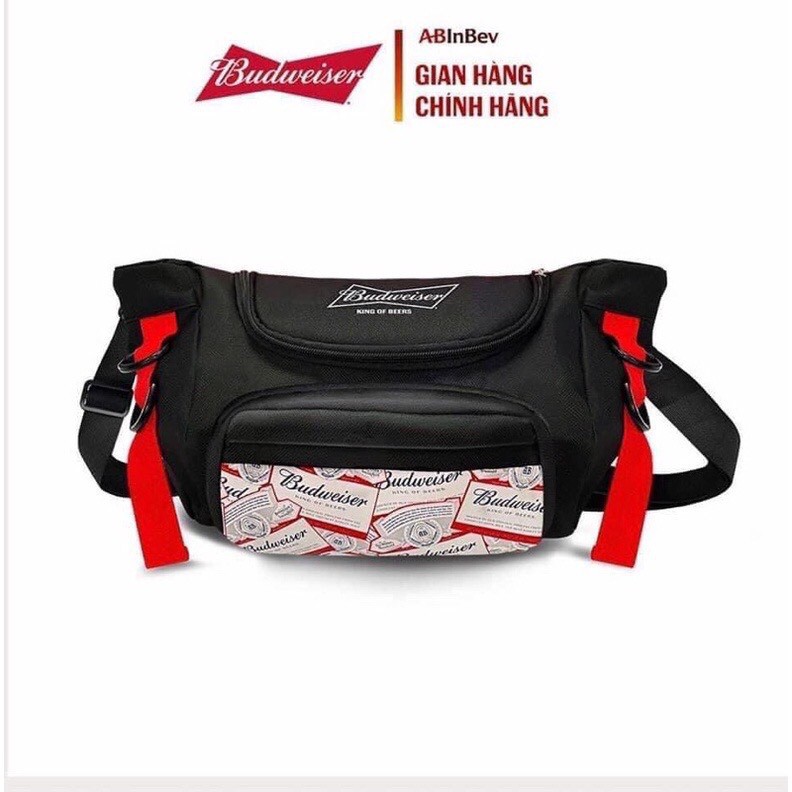 Túi đeo chéo nam vải canvas chống nước 3 ngăn phong cách Hàn Quốc 🌳 Túi Đeo Chéo Hàng Khuyến Mãi Hãng Bia Budweiser | BigBuy360 - bigbuy360.vn