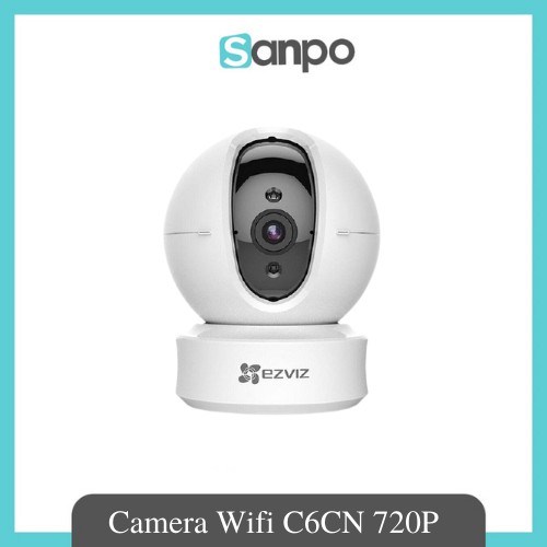 Camera Wifi Ezviz C6CN 1MP (CS-CV246) - Full HD 720P, Xoay 360 độ