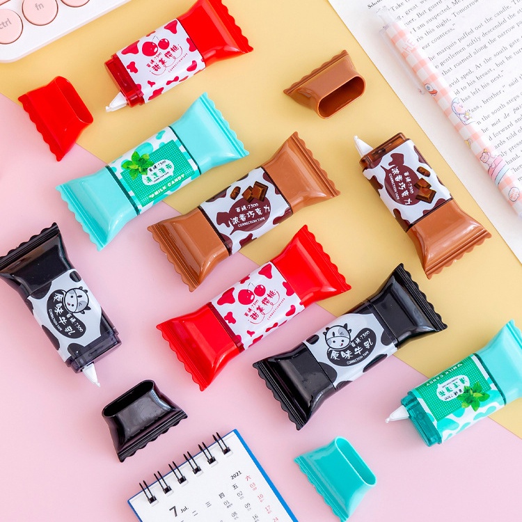 Bút Xóa Kéo Tạo Hình Kẹo Dễ Thương