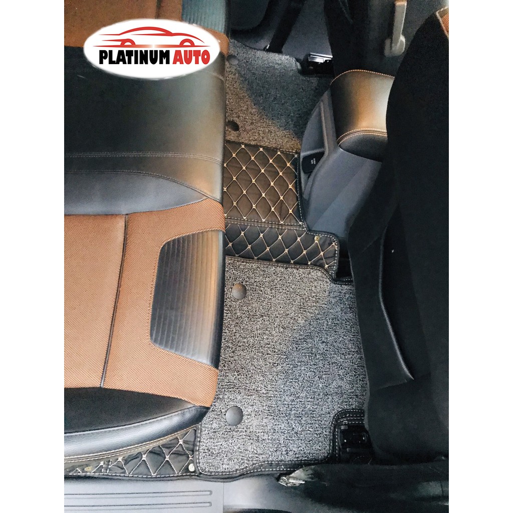 Thảm lót sàn ô tô 6D Ford Ranger   - Da PU cao cấp, Không mùi, Giảm 20% tiếng ồn