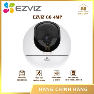 Camera ip wifi eziviz ezviz c6 4mp - độ phân giải 2k, tích hợp ai