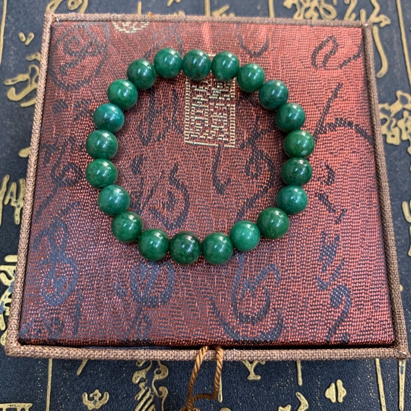 Vòng tay Ngọc Sơn Thủy 6ly Mix Charm Bạc