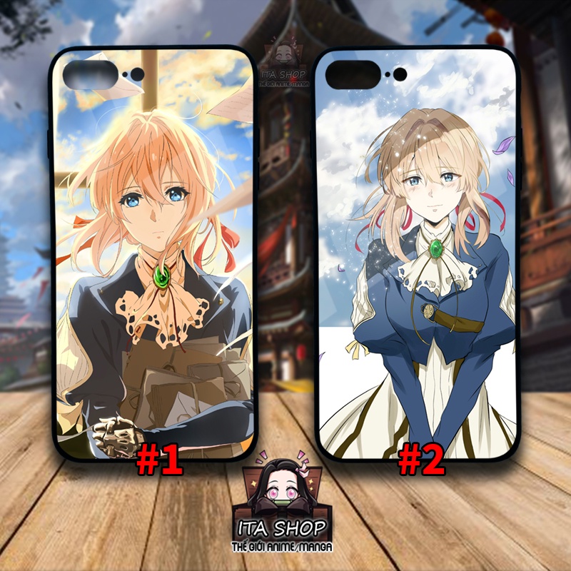 Violet Evergarden - Ốp Lưng Anime I.phone 6 6s 7 8 7+ 8+ X Xs Max Xr 11 pro max 12 pro max 13 pro ma