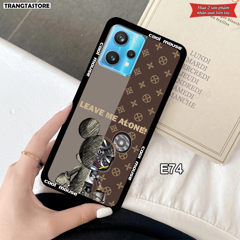 Ốp Realme 9 Pro in hình gấu Bearbrick,Metal Style,Doremon siêu dễ thương chất lượng