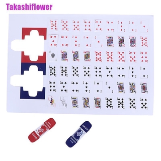 Bộ Bài Poker Mini Bằng Giấy Tỉ Lệ 1: 12 Trang Trí Nhà Búp Bê