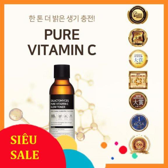 FreeShip Giá Sốc -  Toner Dưỡng Trắng Some By Mi Galactomyces Pure Vitamin C Glow Toner 200ml