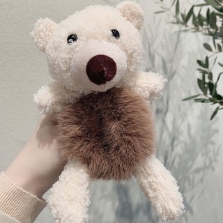 Dây buộc tóc gấu dễ thương gấu ôm tóc