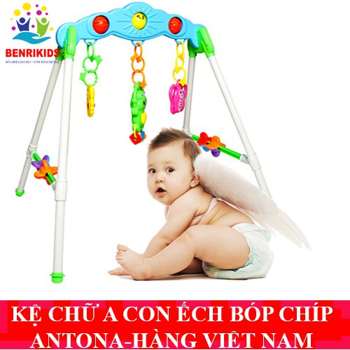 Kệ Chữ A Hình Con Ếch Hàng Chính Hãng Antona Cho Bé Từ 3 Tháng Tuổi