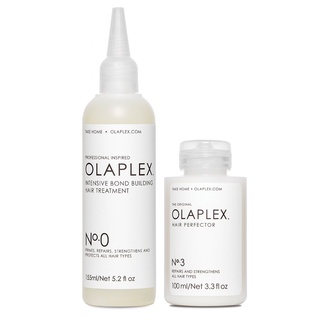 Combo Phục hồi tóc hư tổn Olaplex No.0 & No.3 155ml/100ml ( New )