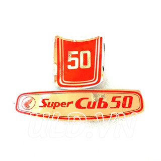 TEM NẠ VÀ THÙNG XĂNG CUB 78