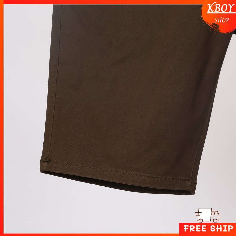 Quần Short Nam [𝐅𝐑𝐄𝐄 𝐒𝐇𝐈𝐏] Quần đùi kaki nam trơn co giãn bigsize thoáng mát, hợp dáng dễ phối đồ - Q01-2 | BigBuy360 - bigbuy360.vn