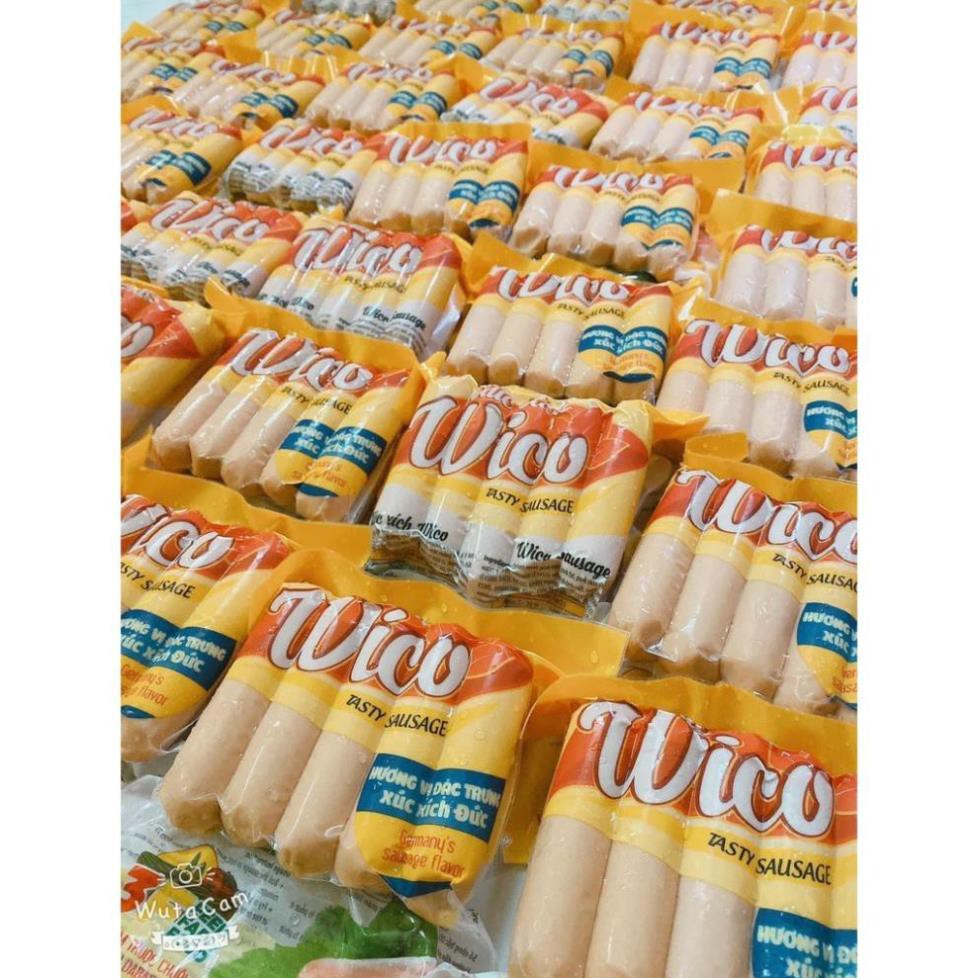 Xúc Xích WICO - DABACO - xúc xích Đức -  500g (10 cái/túi)