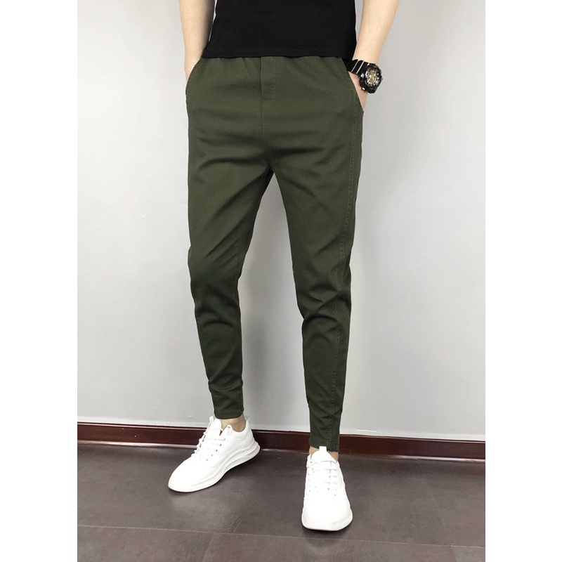 Quần Jogger Nam quốc dân Quần Kaki Nam ống bo chun Kiểu Dáng Hàn trẻ trung Mã JK03