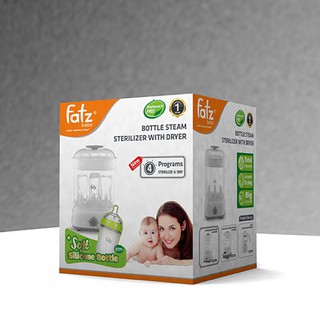Máy tiệt trùng sấy khô điện tử fatz baby fb4913km - tặng bình sữa fatz 180ml chính hãng
