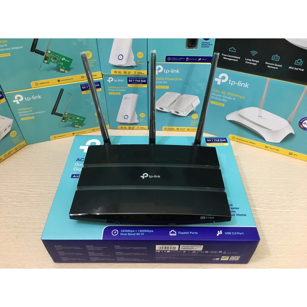 Archer C7 Bộ định tuyến Wifi TP-Link AC1750